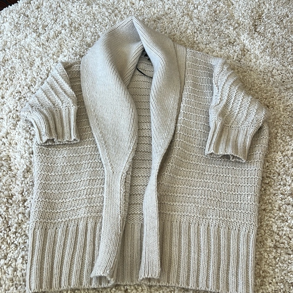 Cozy Open Front Sweater